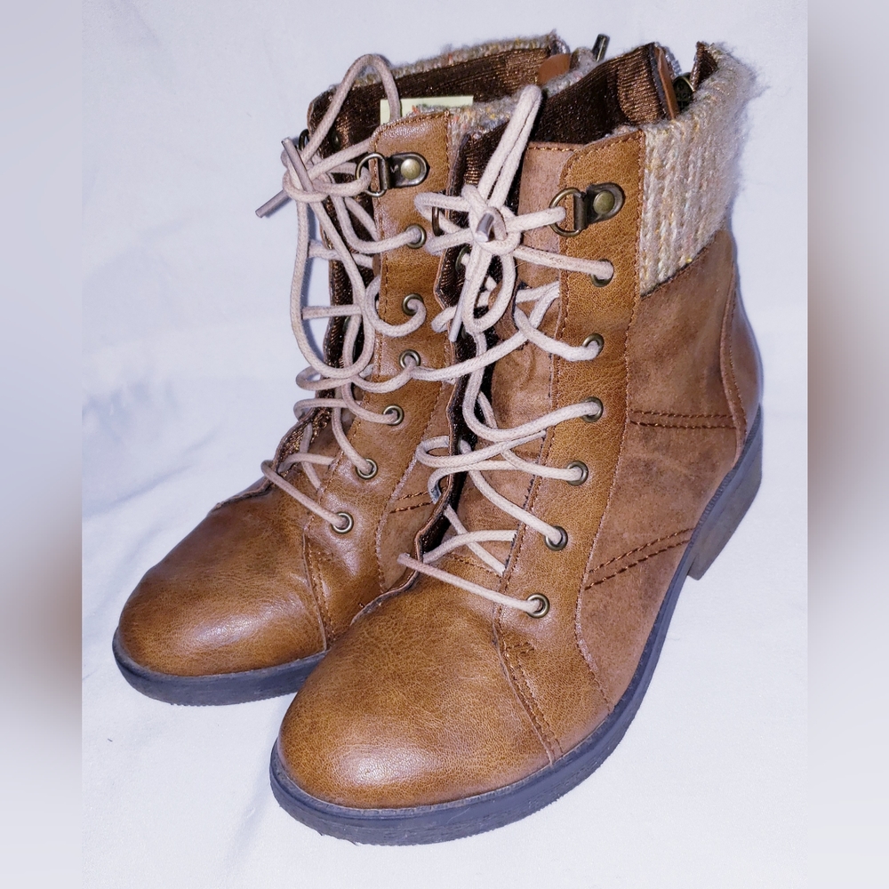 Girls Combat Boots